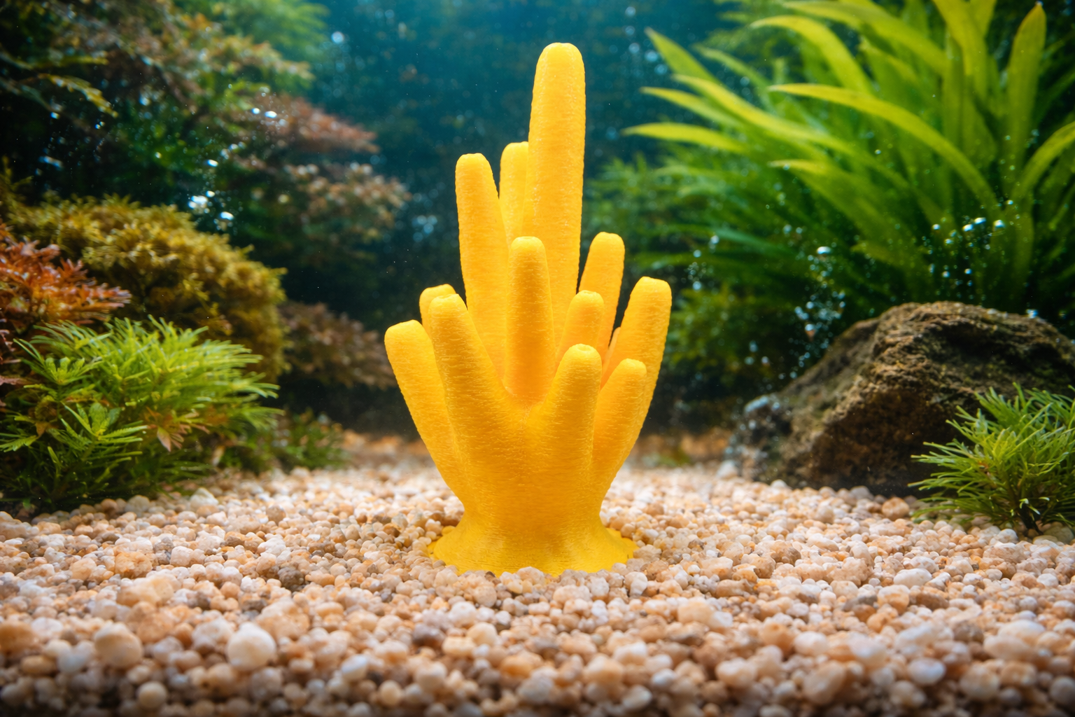 Aquarium Decoration - Custom underwater themed piece